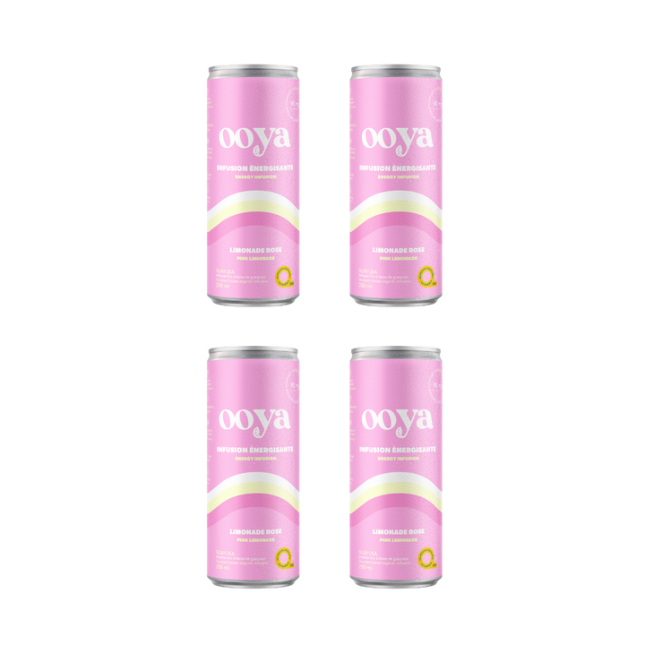 OOYA - Pink Lemonade - Natural Energy Drink *Limited Edition*