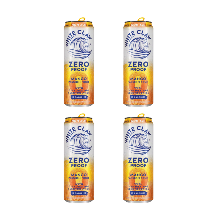 White Claw 0% Alcohol - Mango Passion Fruit
