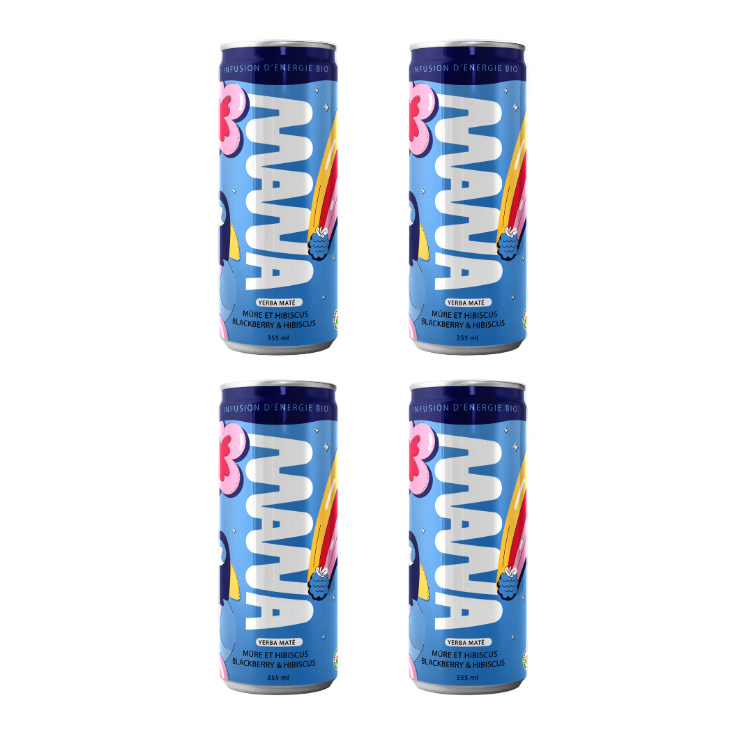 MANA Yerba Maté - Blackberry & Hibiscus
