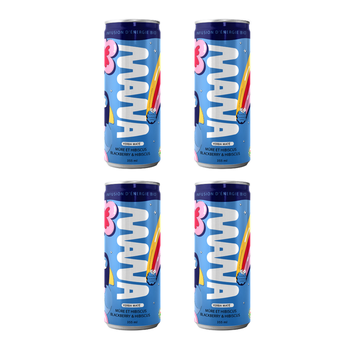 MANA Yerba Maté - Blackberry & Hibiscus