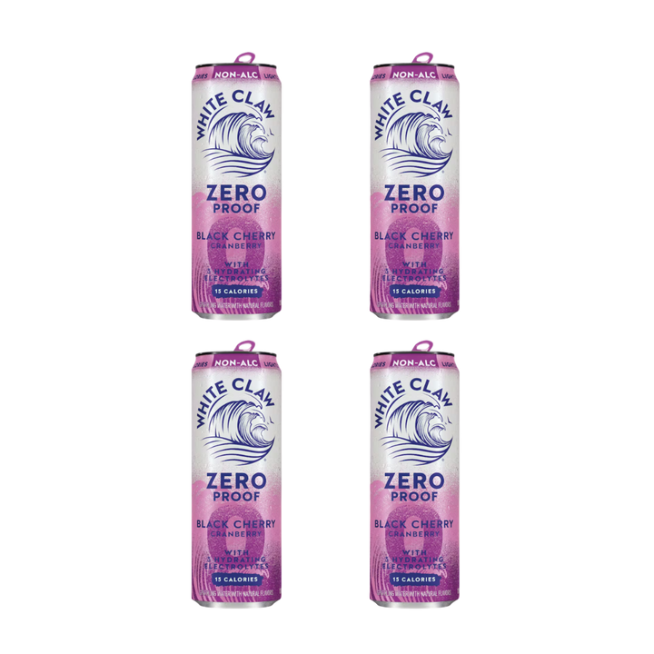 White Claw 0% Alcohol - Black Cherry Cranberry
