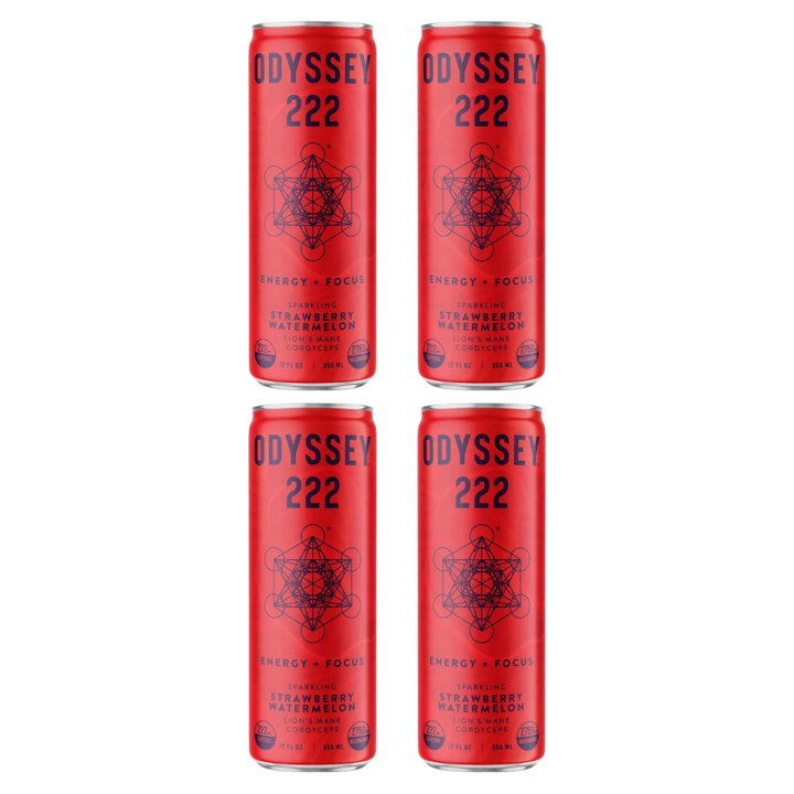 Odyssey Mushroom Elixir - Sparkling Strawberry Watermelon