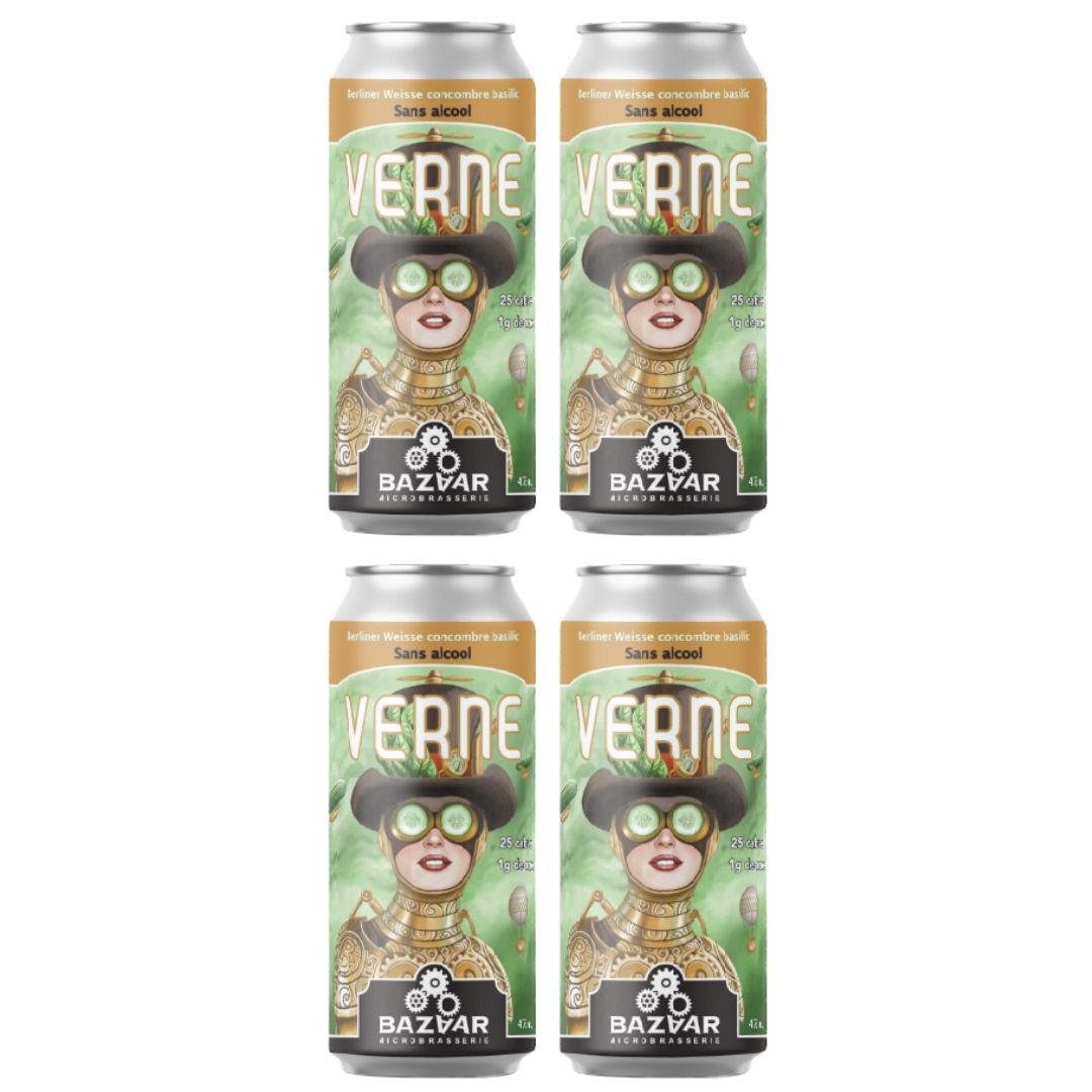 Bazaar - Verne - Cucumber Basil Berliner Weisse