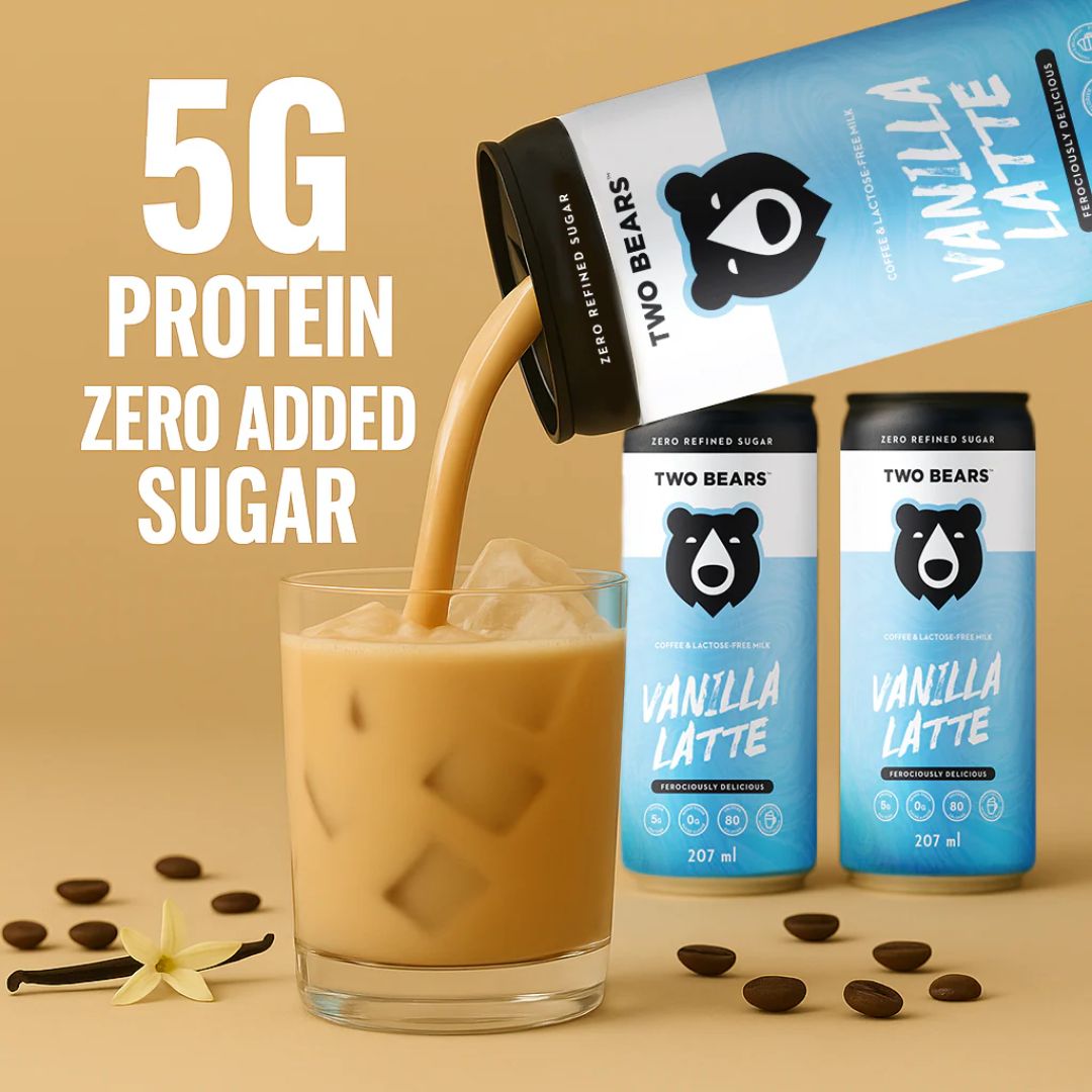 Two Bears - Lactose-Free Dairy Vanilla Latte