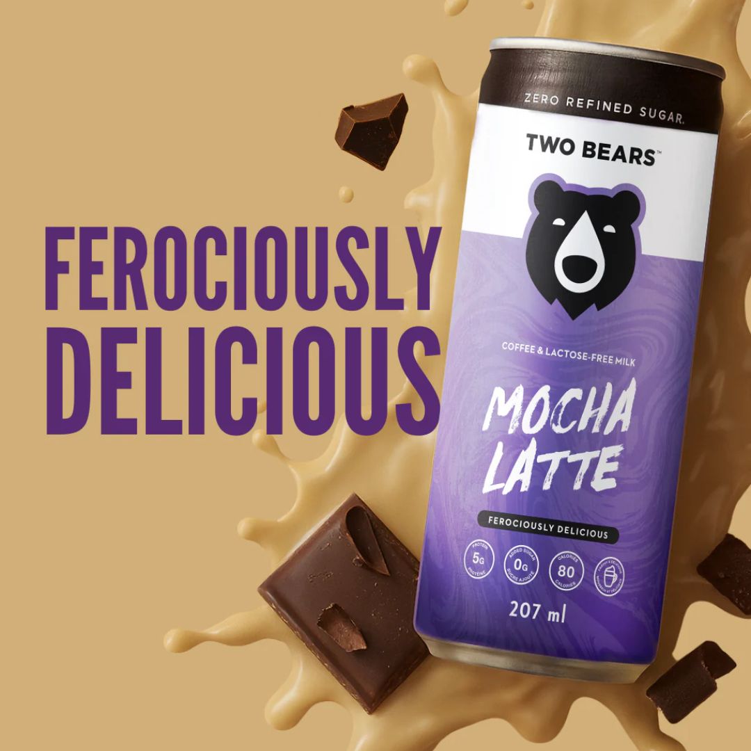 Two Bears - Lactose-Free Mocha Dairy Latte