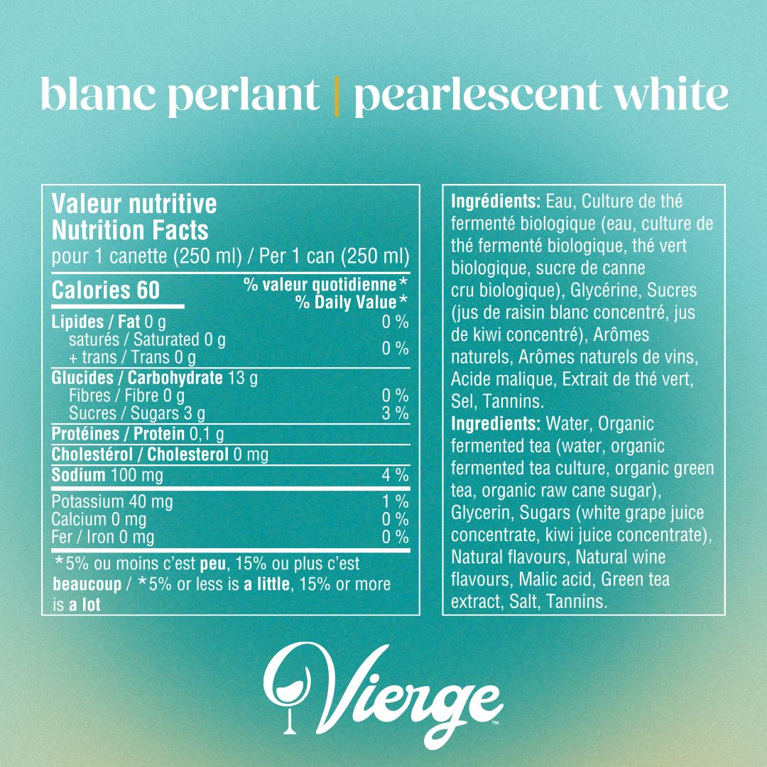 Vierge - Pearlescent White - Wine Alternative