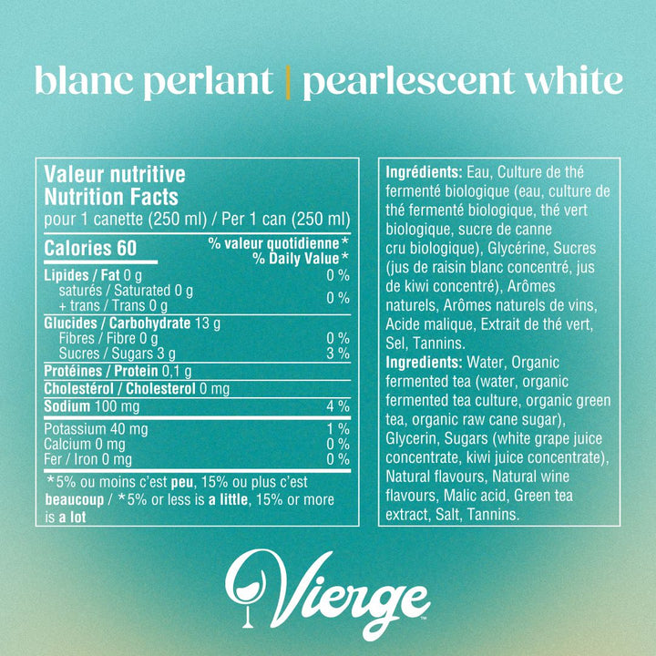 Vierge - Pearlescent White - Wine Alternative