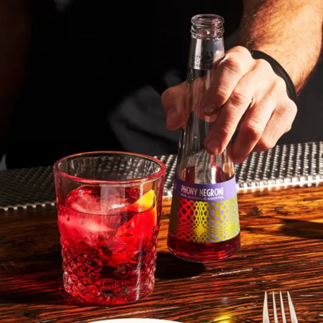 St. Agrestis Non-Alcoholic Phony Negroni - Upside Drinks - Free