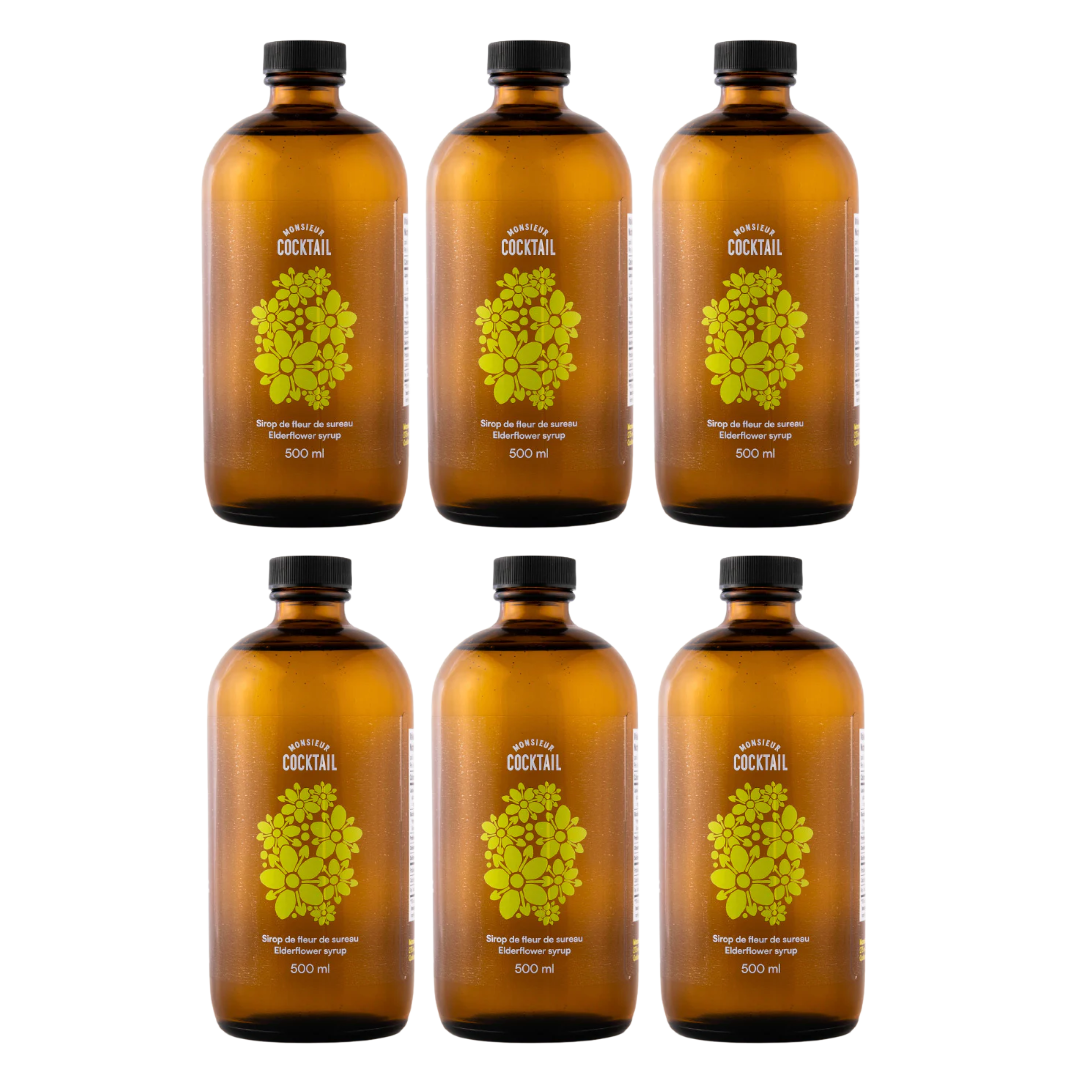 Monsieur Cocktail - Elderflower Syrup (500mL)