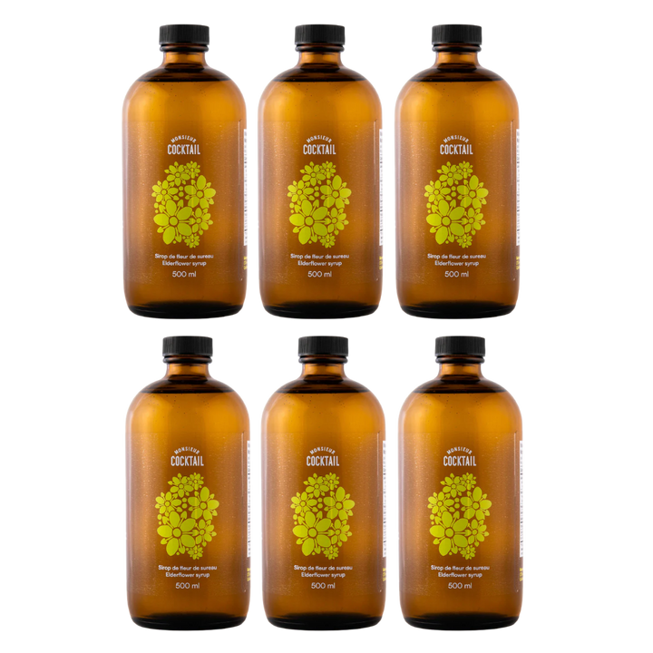 Monsieur Cocktail - Elderflower Syrup (500mL)