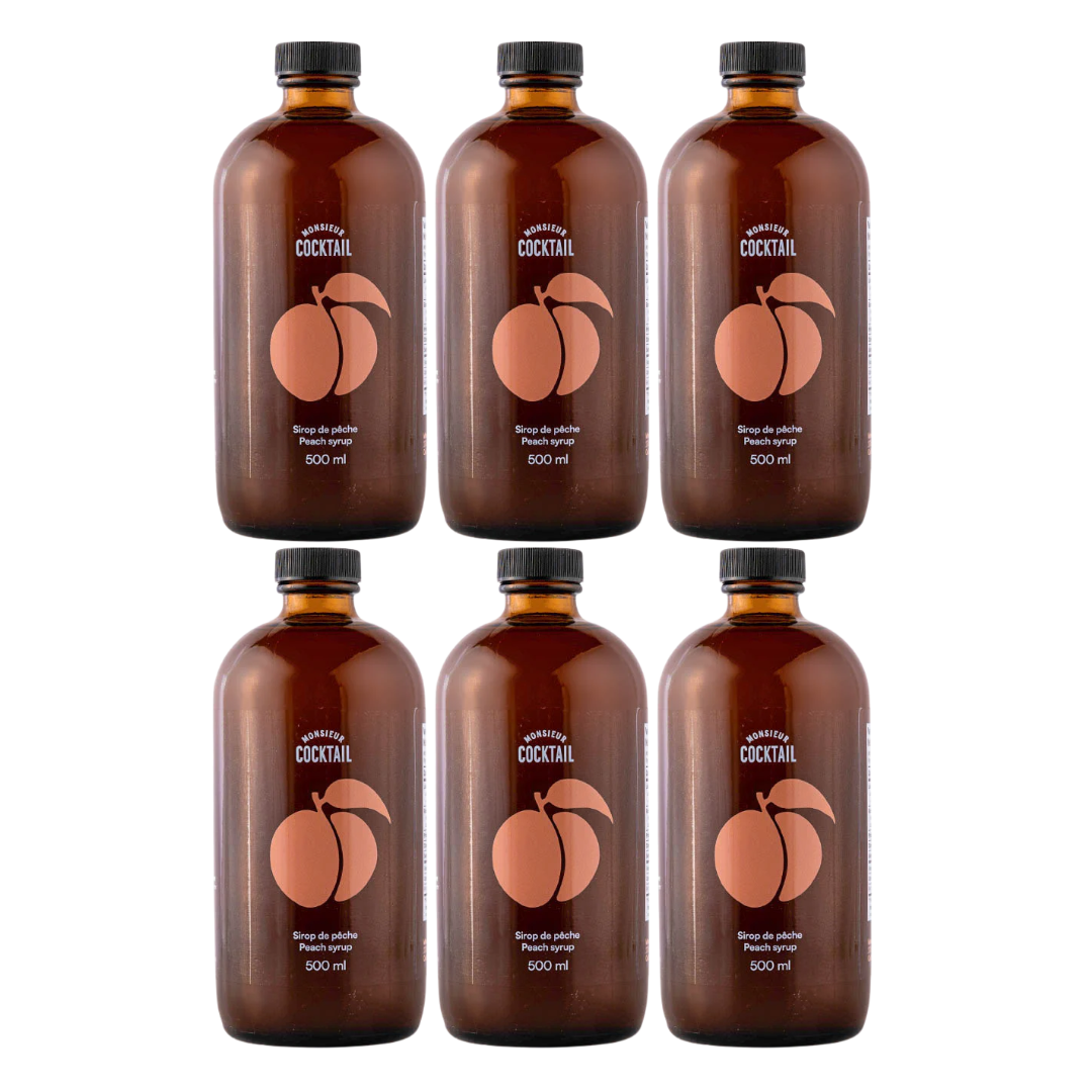 Monsieur Cocktail - Peach Syrup (500mL)
