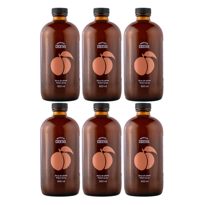 Monsieur Cocktail - Peach Syrup (500mL)