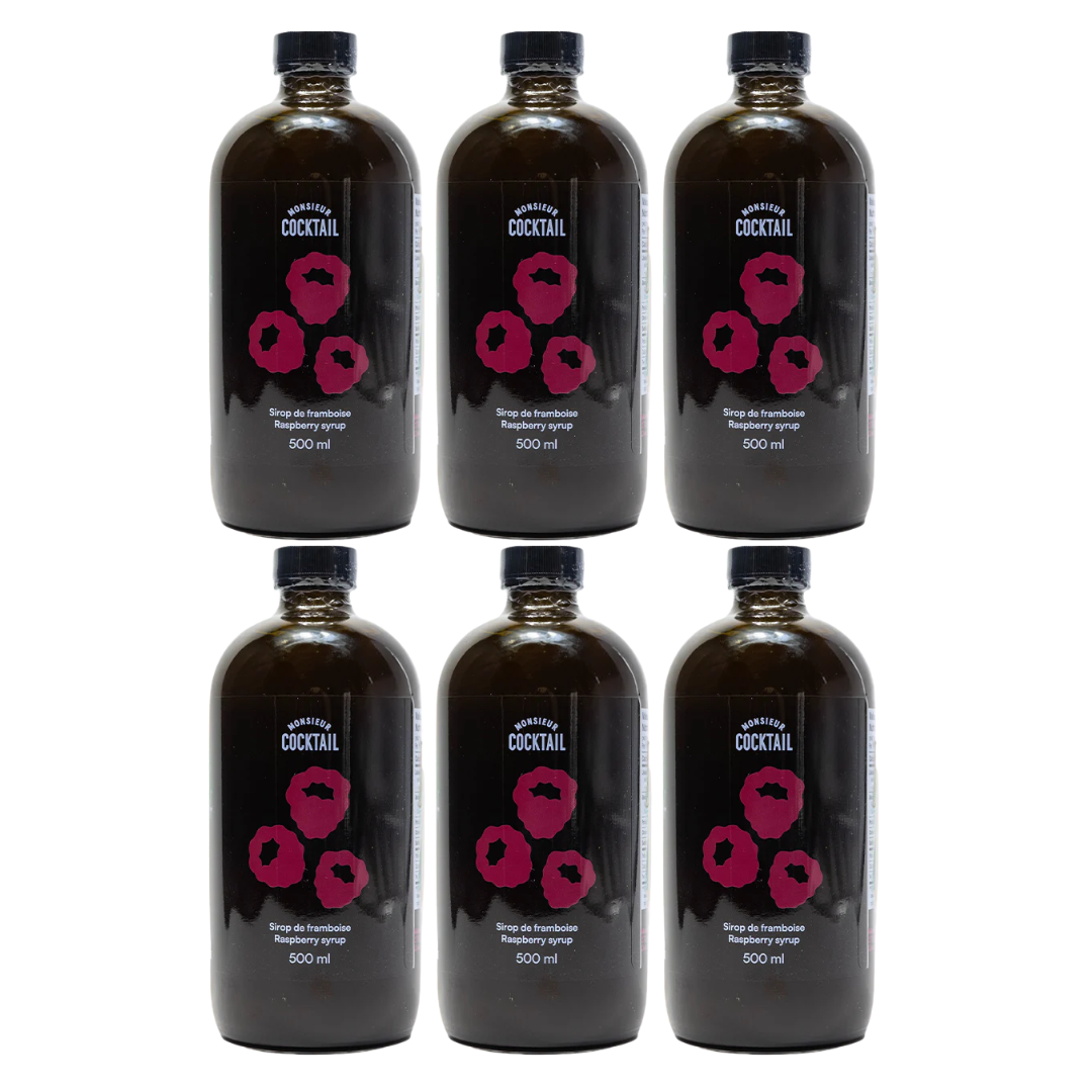 Monsieur Cocktail - Raspberry Syrup (500mL)