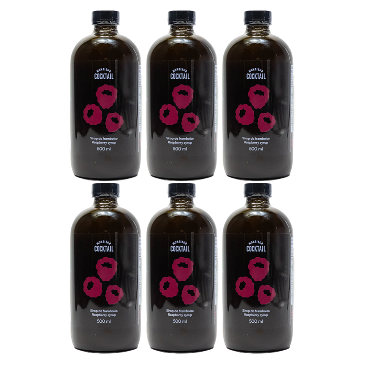 Monsieur Cocktail - Raspberry Syrup (500mL)