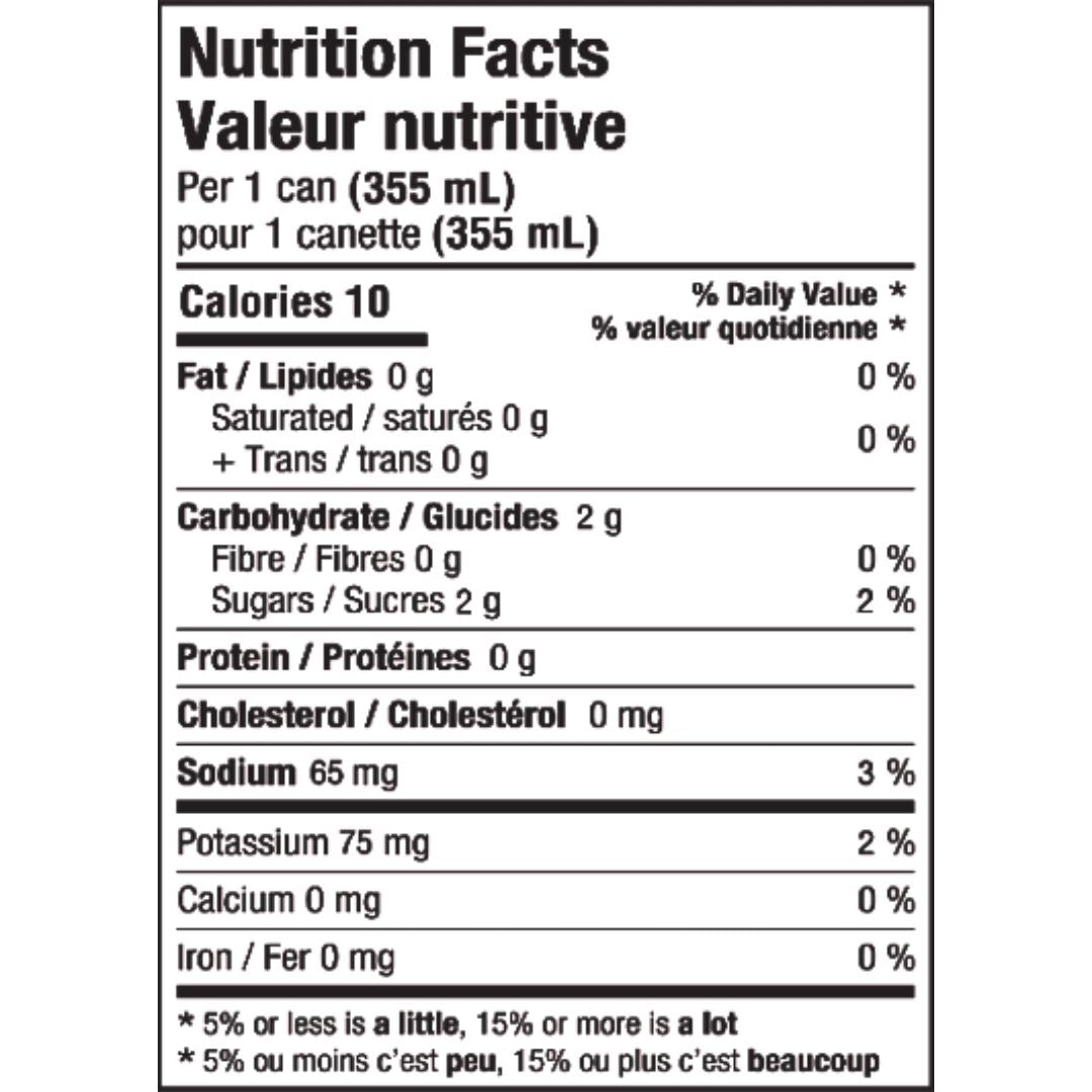 White Claw Zero Proof™ Black Cherry Cranberry