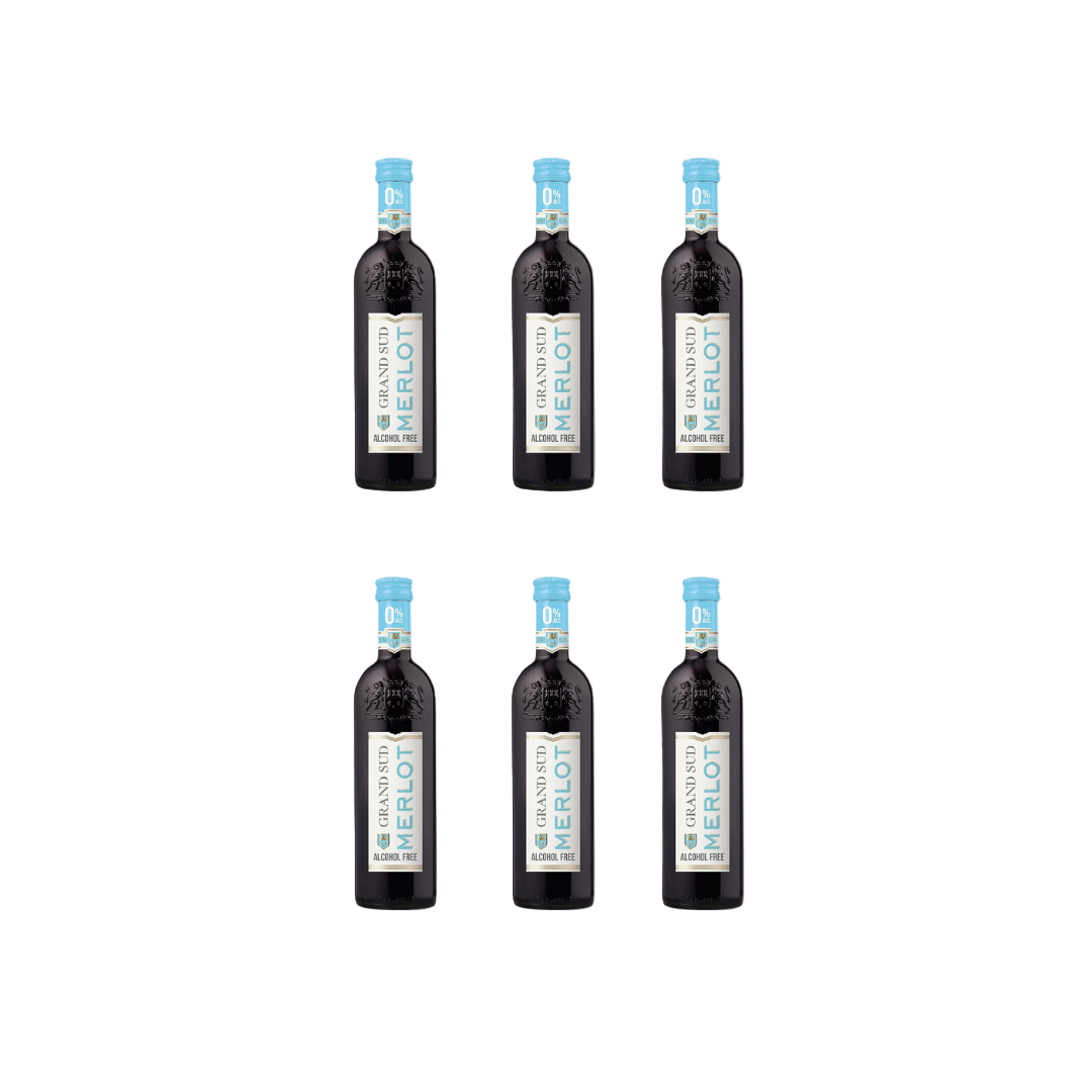 Grand Sud Non-Alcoholic Merlot Single-Serve 250 mL – Upside Drinks