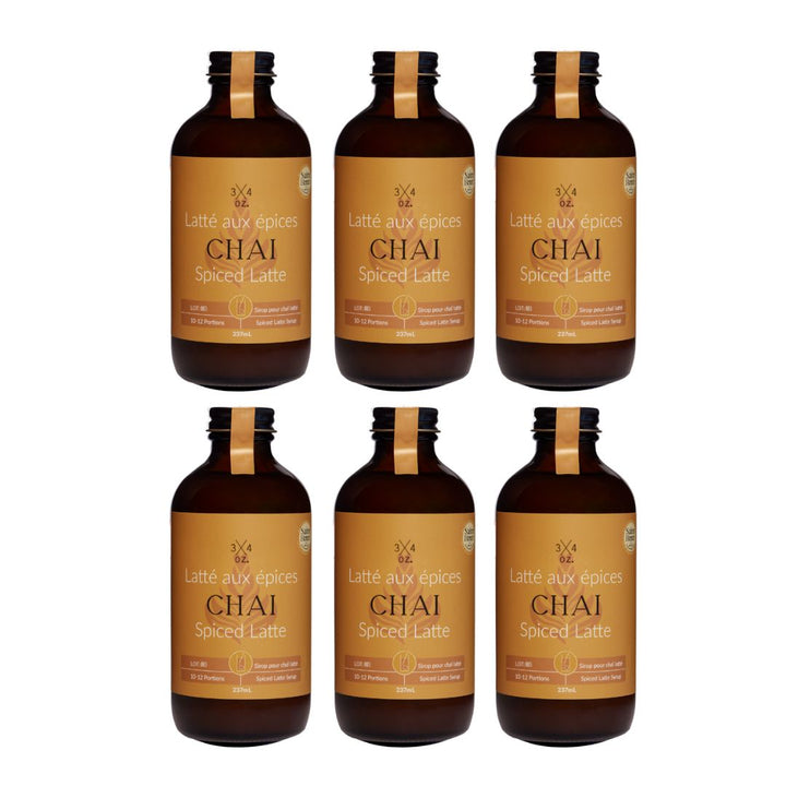 3/4 OZ - Chai Spiced Latte Syrup