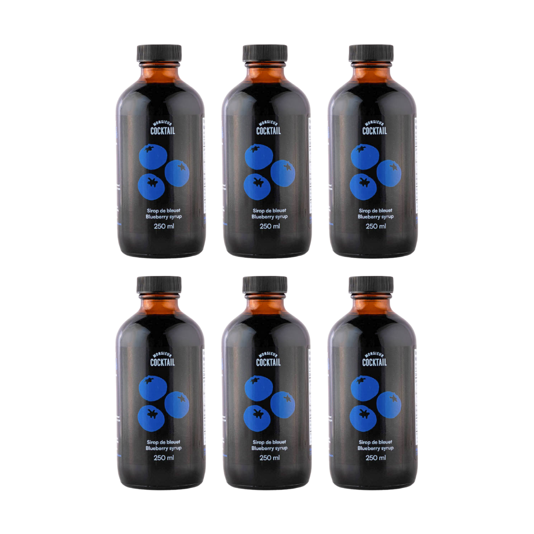 Monsieur Cocktail - Blueberry Syrup (250mL)