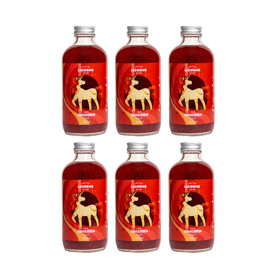 Monsieur Cocktail - Red Unicorn Syrup (250mL)