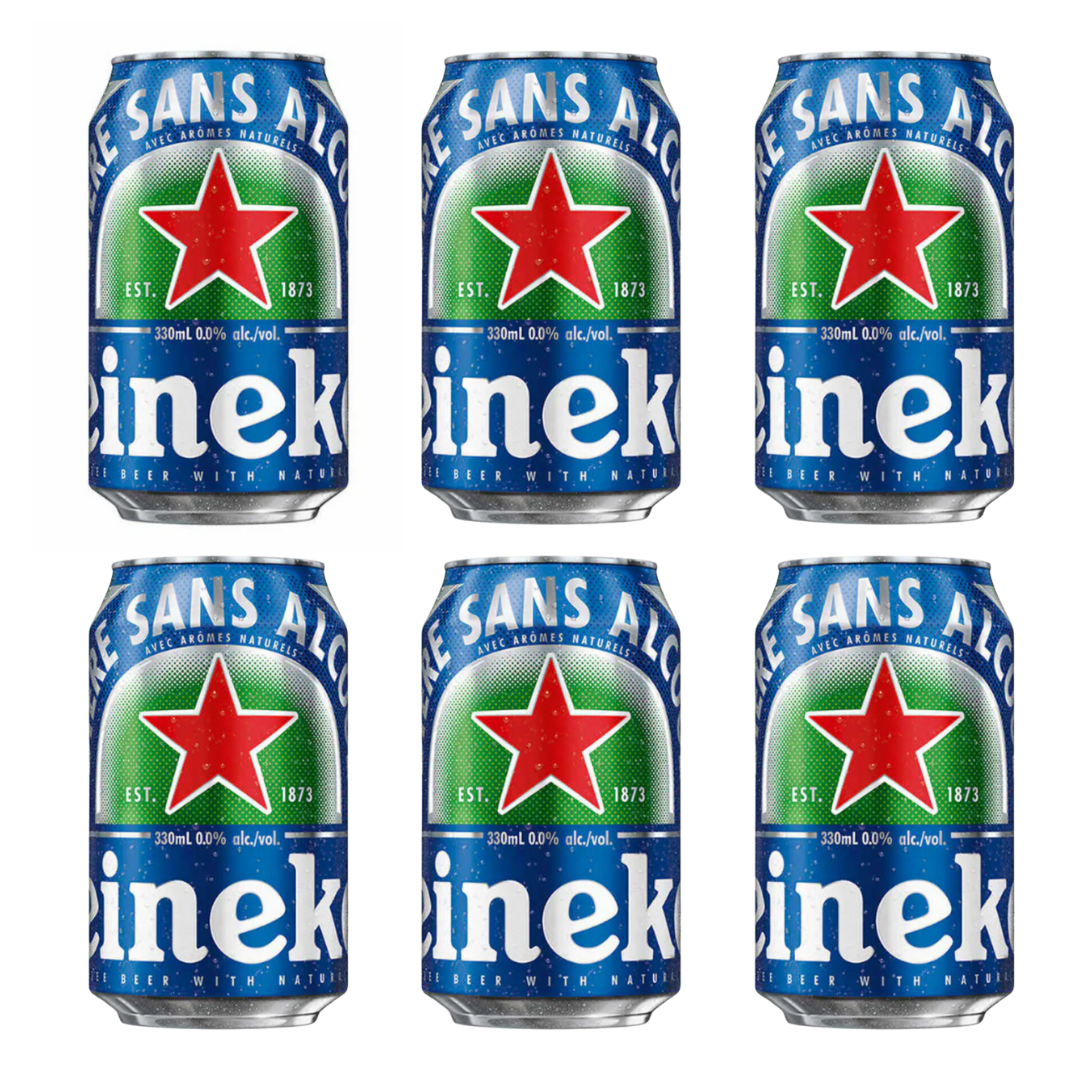 Heineken Beer Sans Alcool Bière Sans Alcool 16 Non-alcoholic beer - Heineken - Lager - Blonde – UpsideDrinks.ca