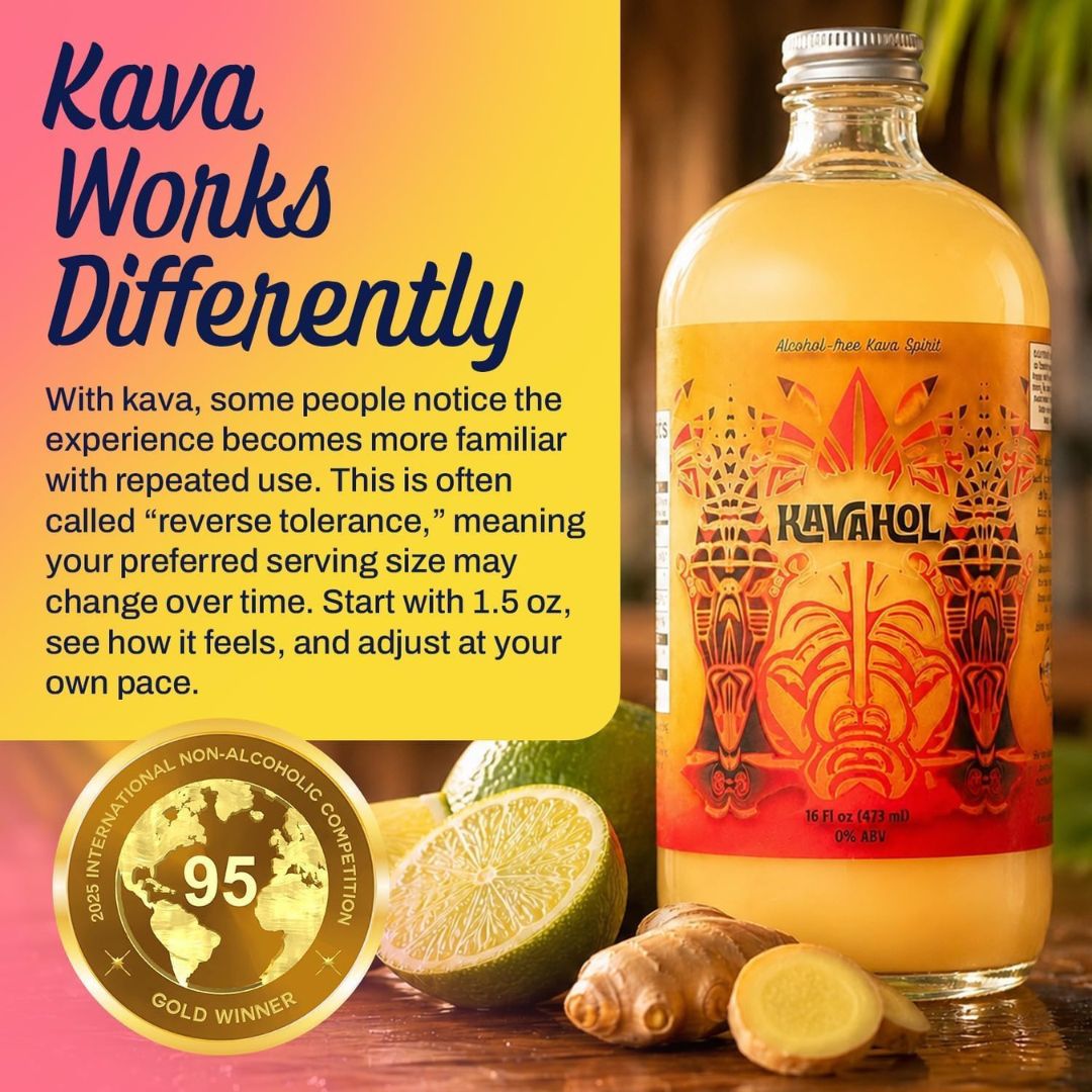 Kavahol - Alcohol-Free Kava Spirit