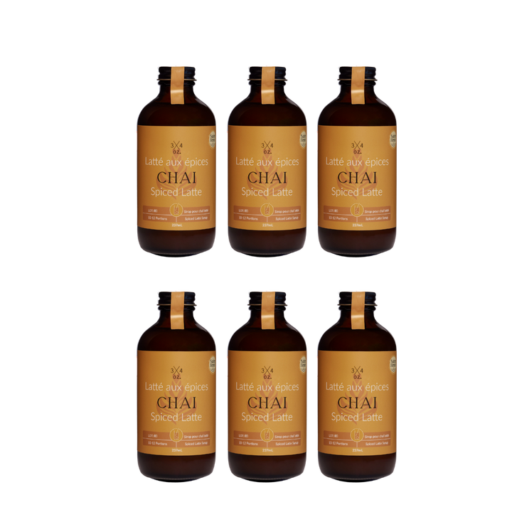 3/4 OZ - Chai Spiced Latte Syrup
