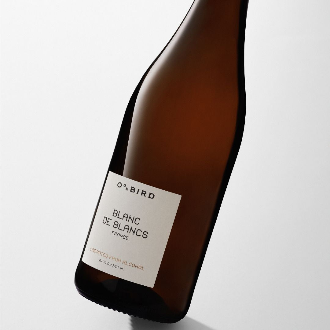 Oddbird Non-Alcoholic Blanc de Blanc Sparkling Wine (750mL