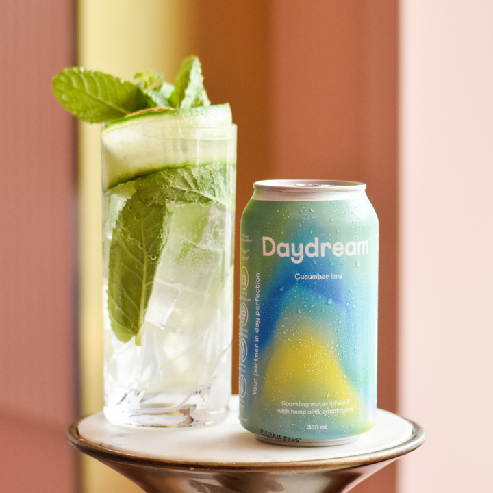 Daydream  - Cucumber Lime Hemp and Adaptogen Infused Sparkling Water