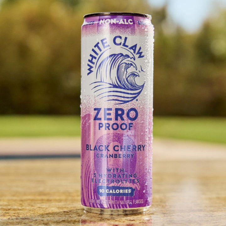 White Claw Zero Proof™ Black Cherry Cranberry