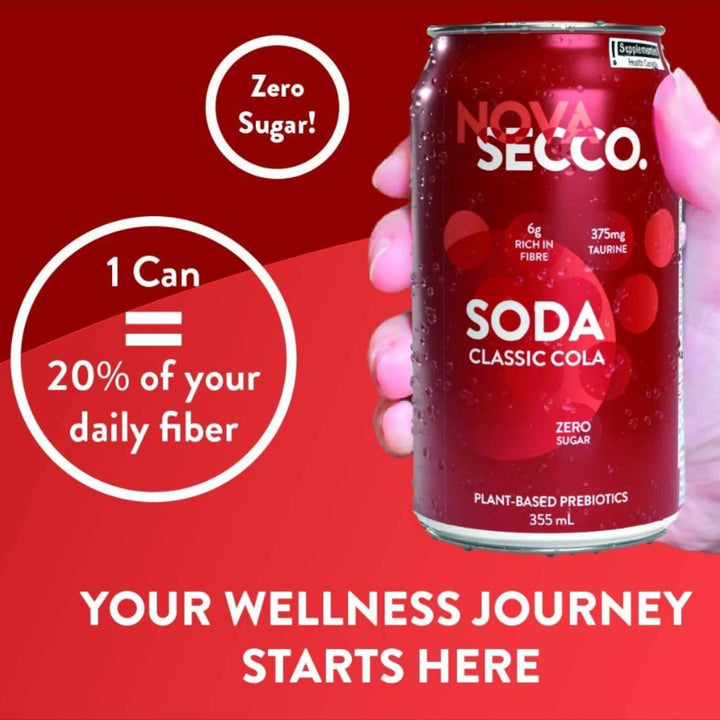 Novasecco - Classic Cola Prebiotic Soda