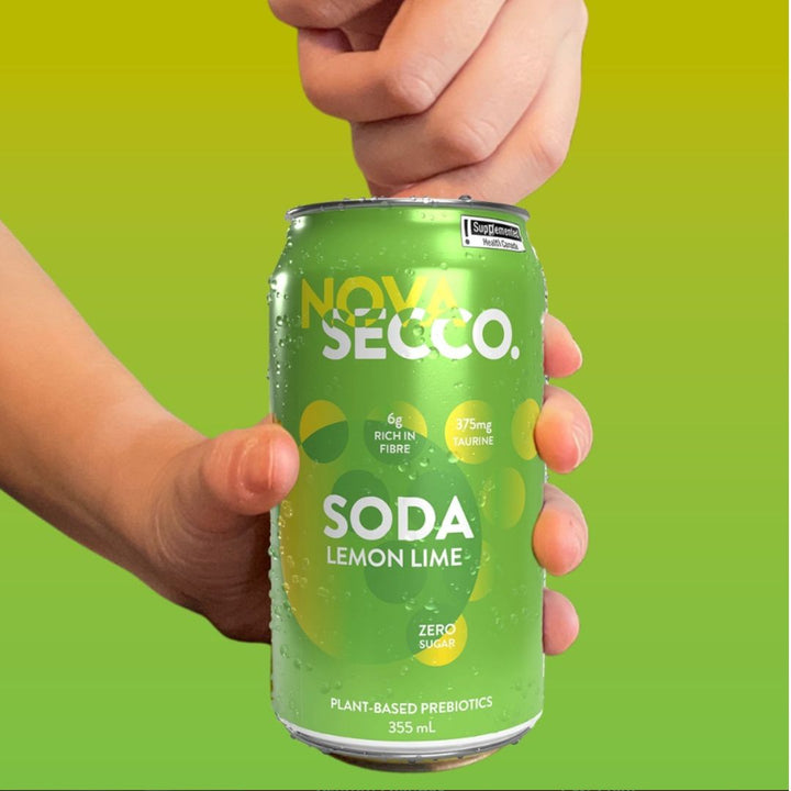 Novasecco - Lemon Lime Prebiotic Soda