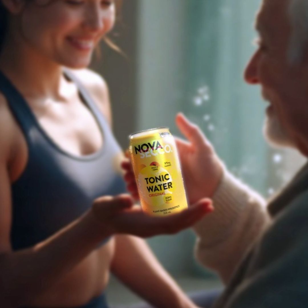 Novasecco Natural Prebiotic Tonic Water - Upside Drinks - Free Novasecco Natural Prebiotic Tonic Water - Upside Drinks - Free