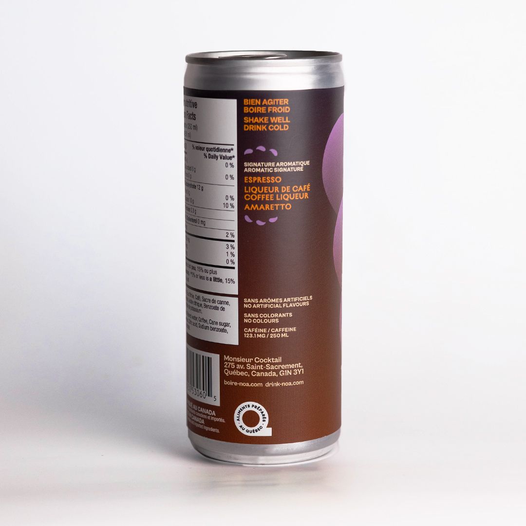 NOA Non-Alcoholic Espresso Martini - Upside Drinks - Free Shipping
