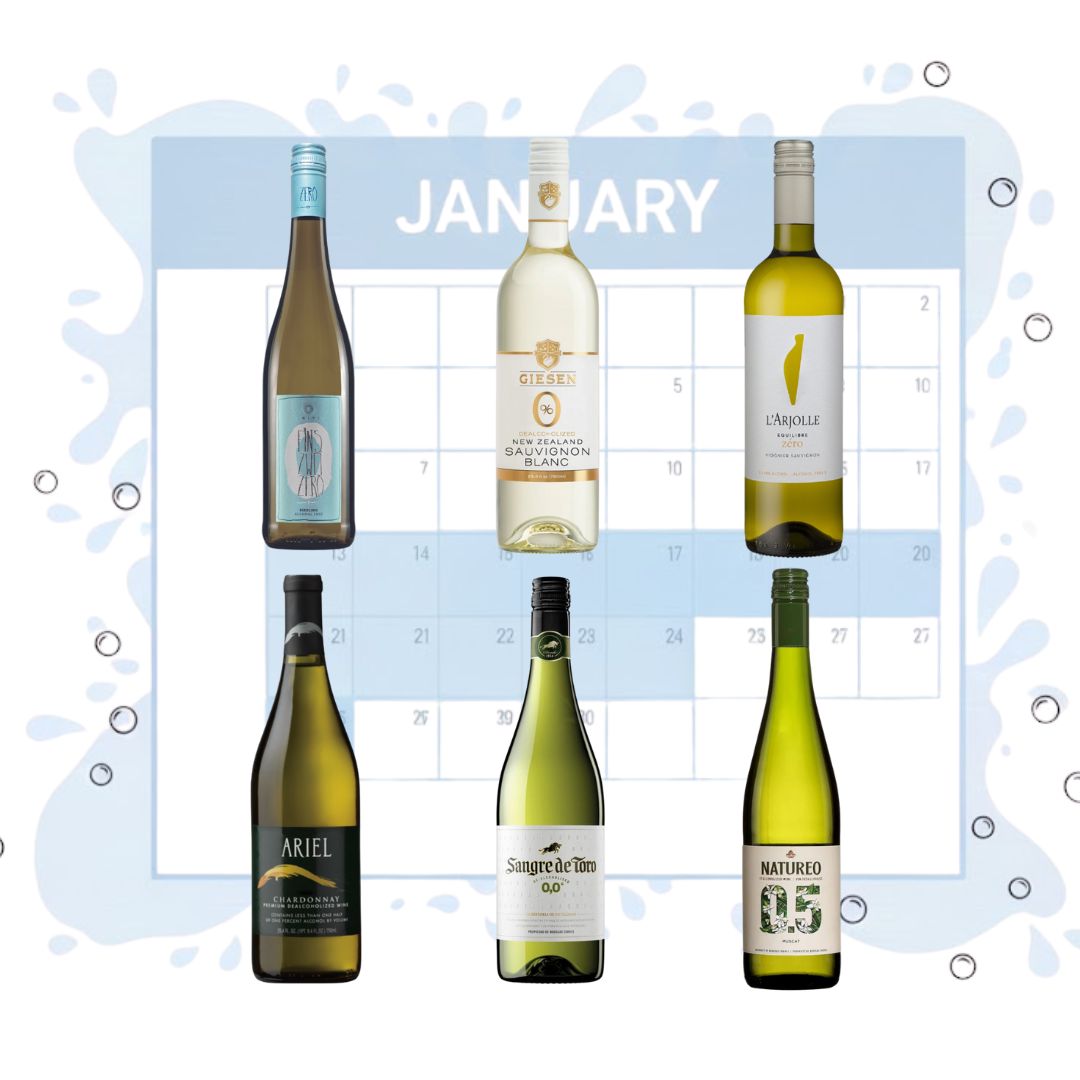 Dry January - Classic White Wine Selection Bundle