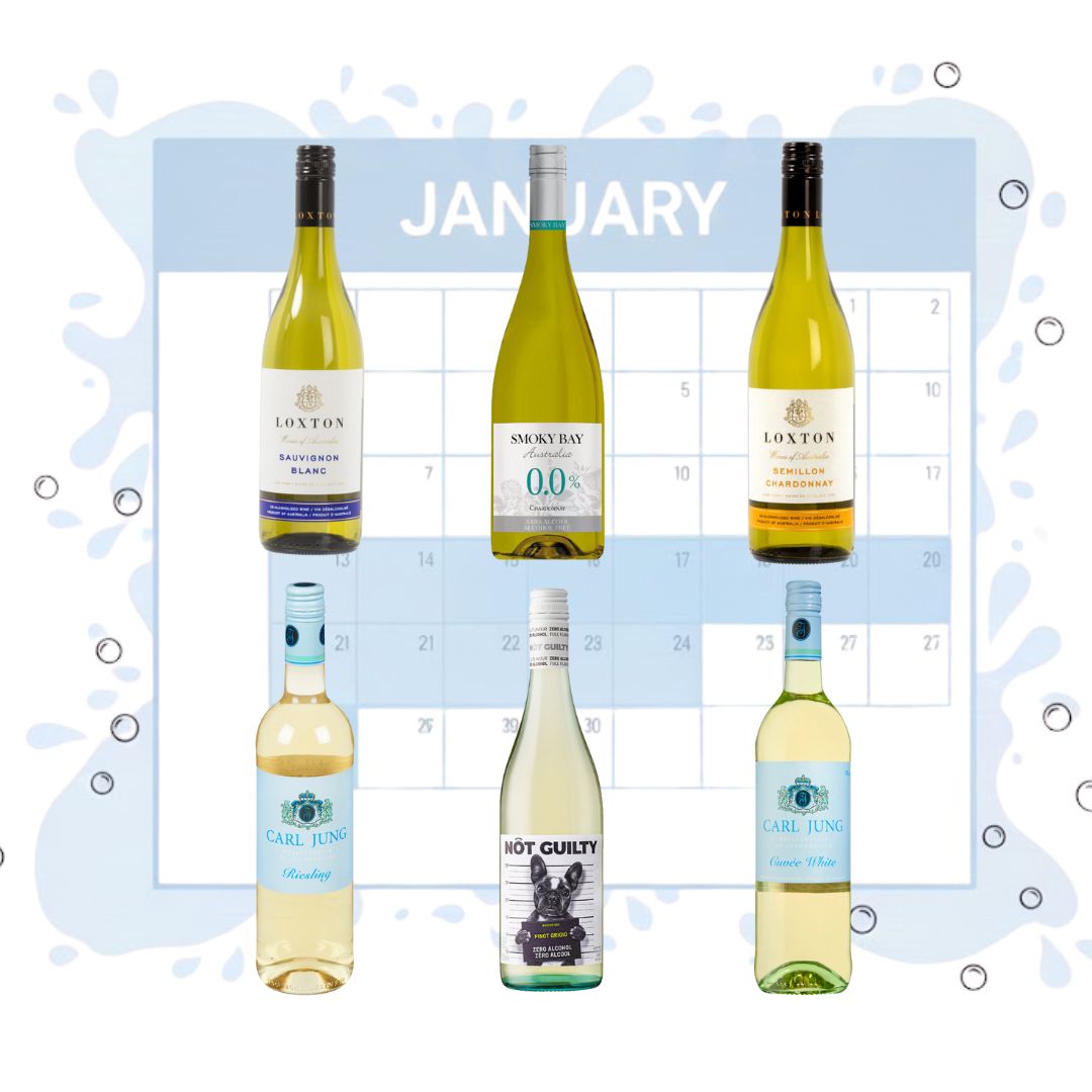 Dry January - Essential White Wine Selection Bundle