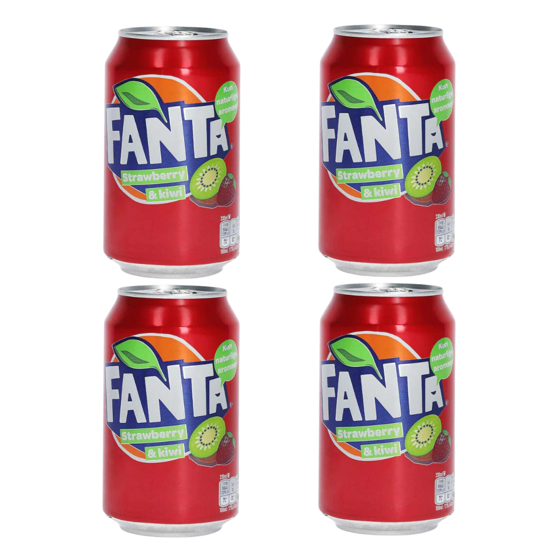 FANTA - Strawberry & Kiwi (4 Pack)