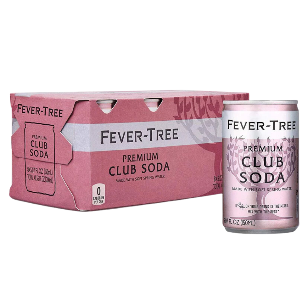 Fever Tree - Premium Club Soda (8 Pack)