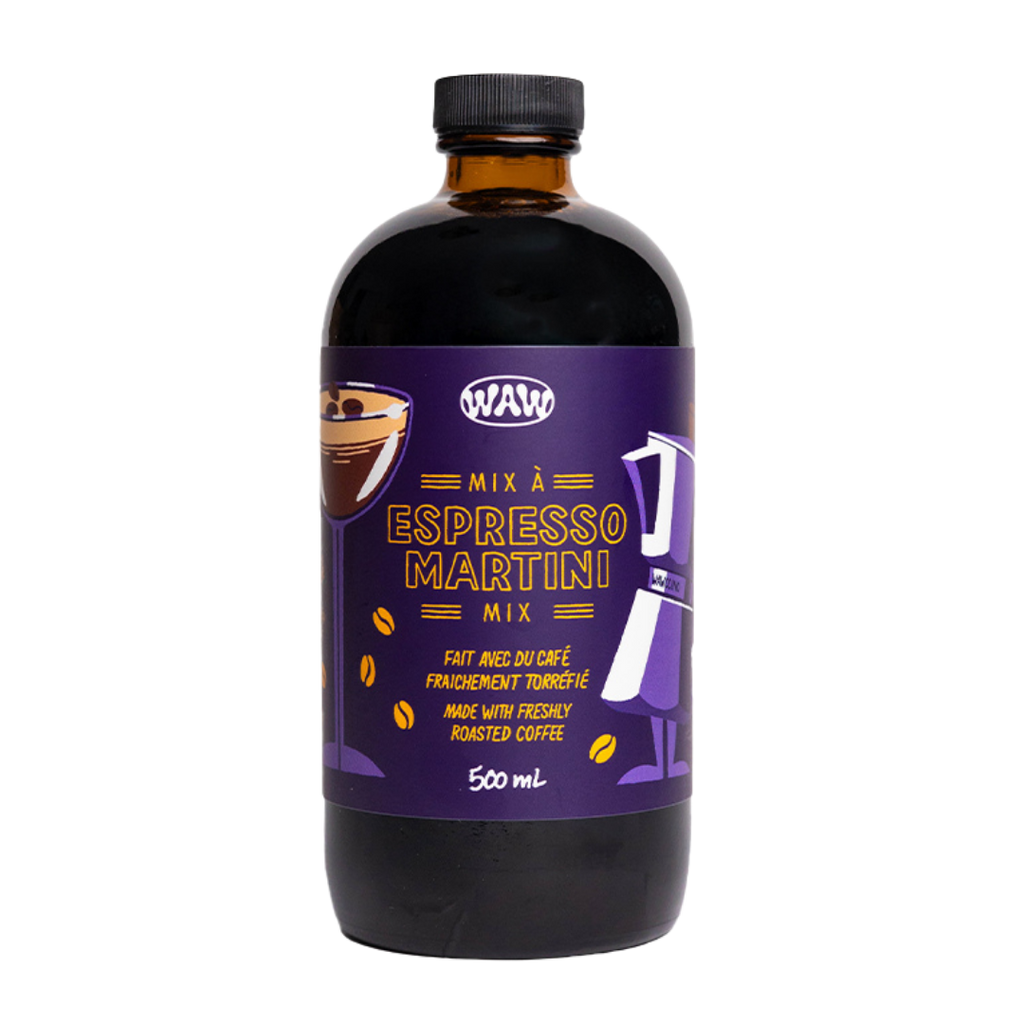 WAW Non-Alcoholic Espresso Martini Mix - Upside Drinks - Free Shipping