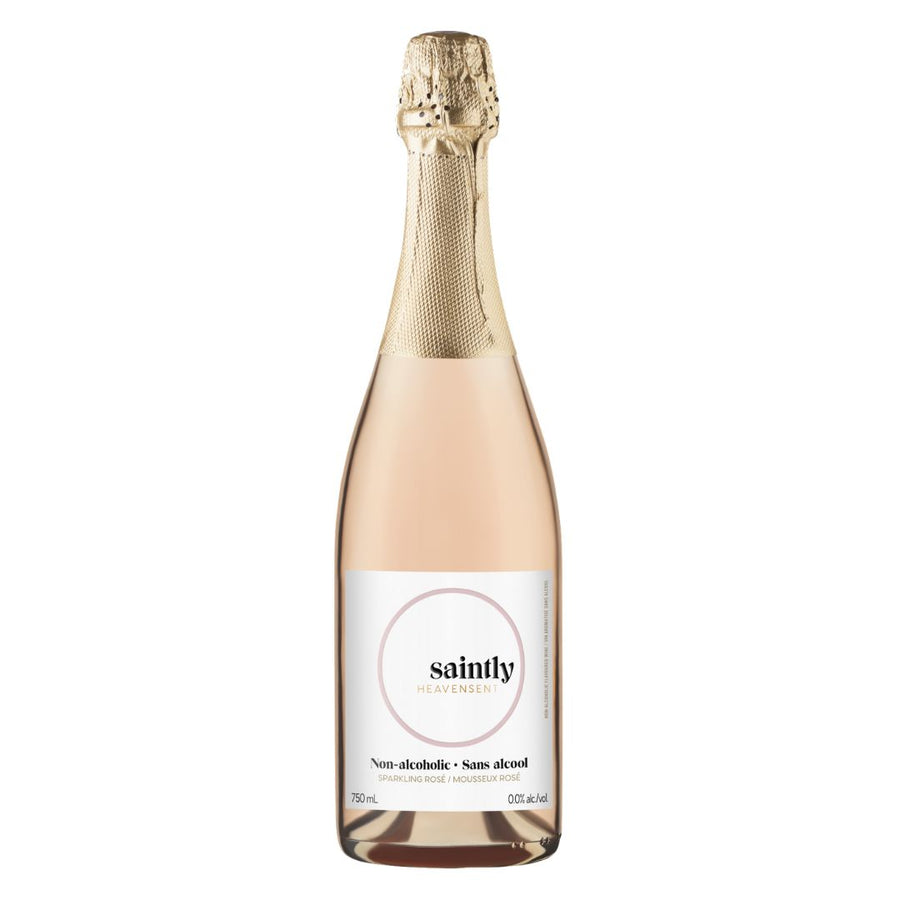 Saintly Heavensent - Sparkling Rose, non-alcoholic wine