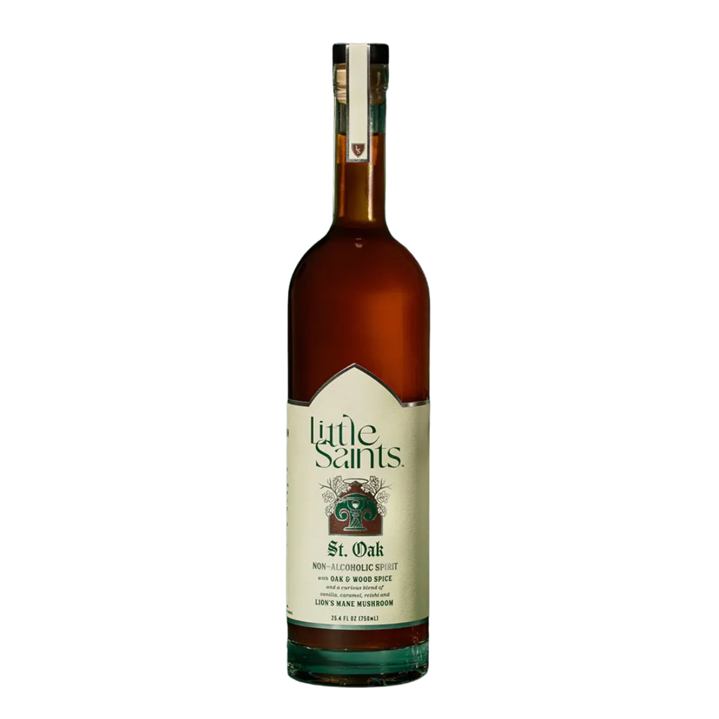 stokke's liquor Little Saints Non-Alcoholic St. Oak - Upside Drinks