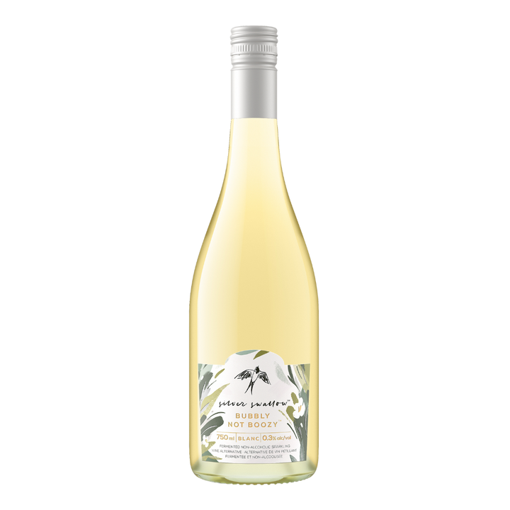 Silver Swallow - Bubbly Not Boozy Blanc - Non-Alcoholic Wine Alternative
