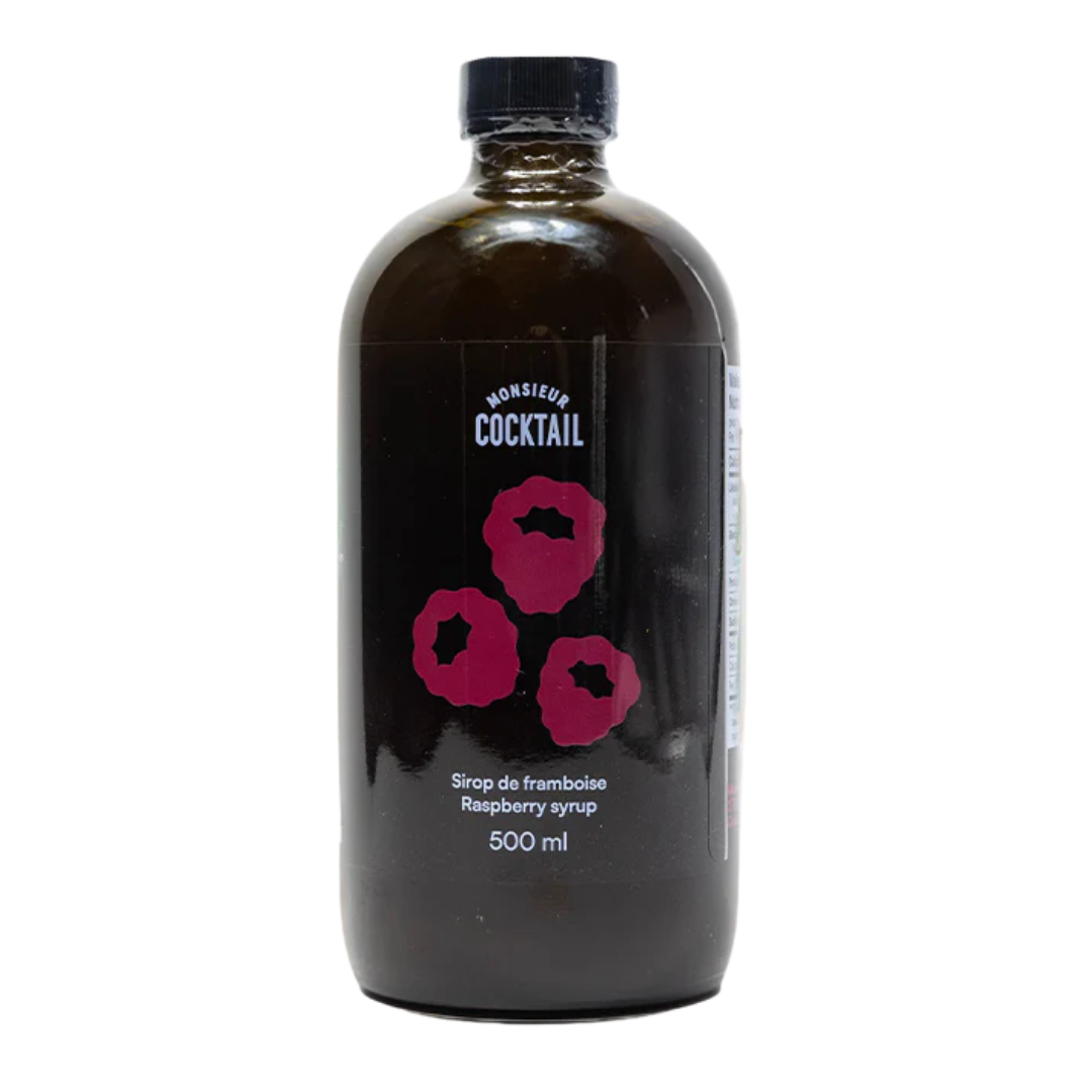 Monsieur Cocktail - Raspberry Syrup (500mL)