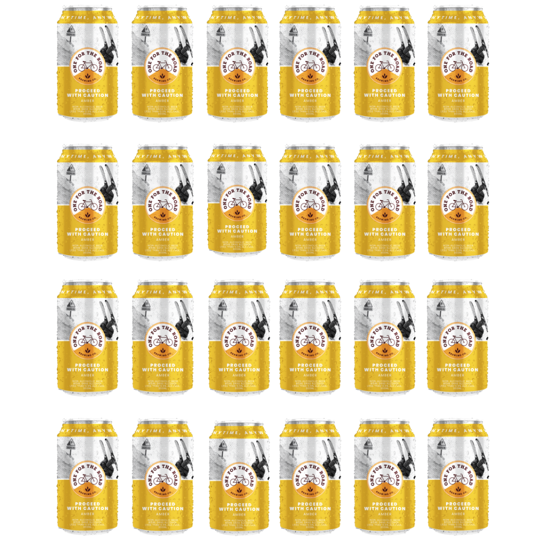 One for the Road Brewing - Proceed with Caution Amber