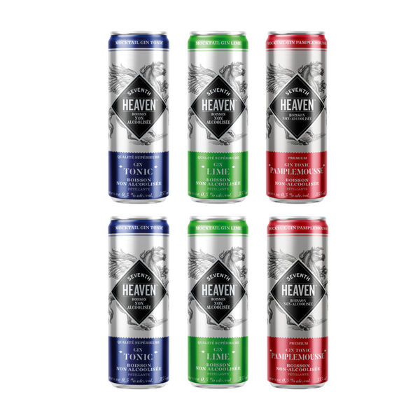 Seventh Heaven Non-Alcoholic Variety Pack - Upside Drinks - Free