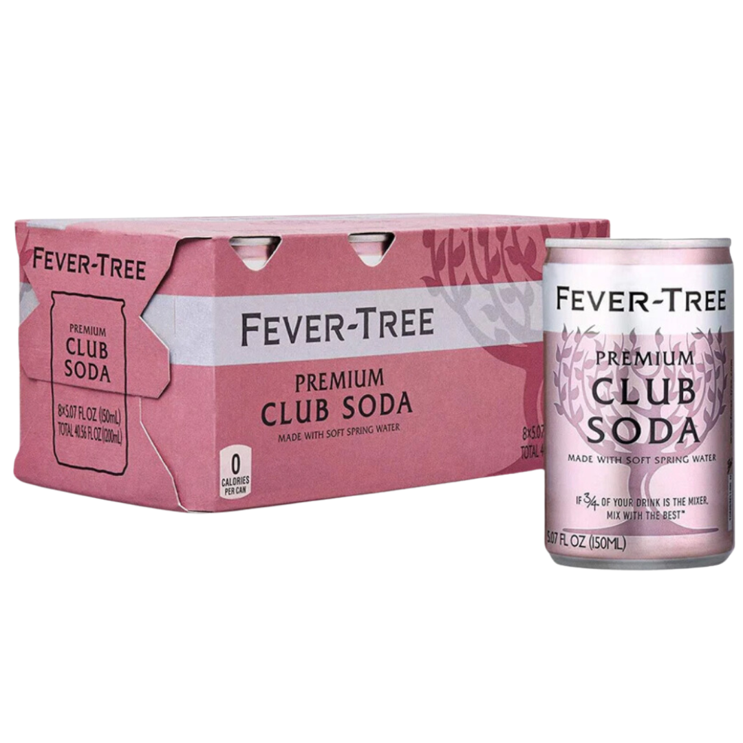 Fever Tree - Premium Club Soda (8 Pack)