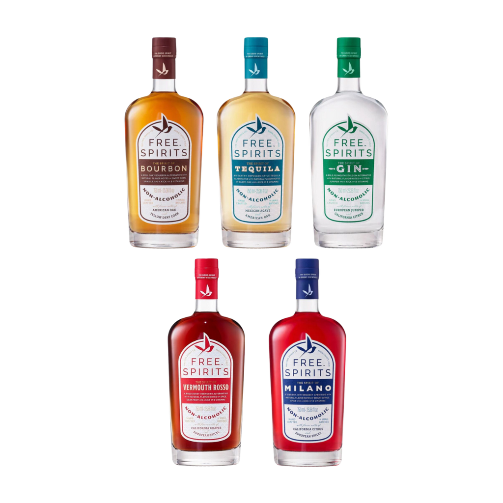 Non-alcoholic spirits - Free Spirits - Variety Pack (5 Pack