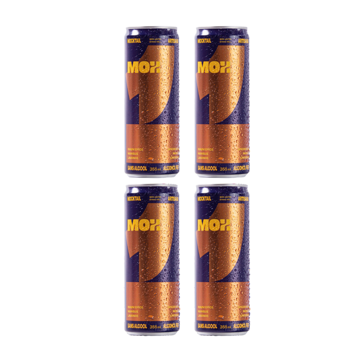 Mox Mocktails - Mox 1 - Spiced Rum Mango Lavender