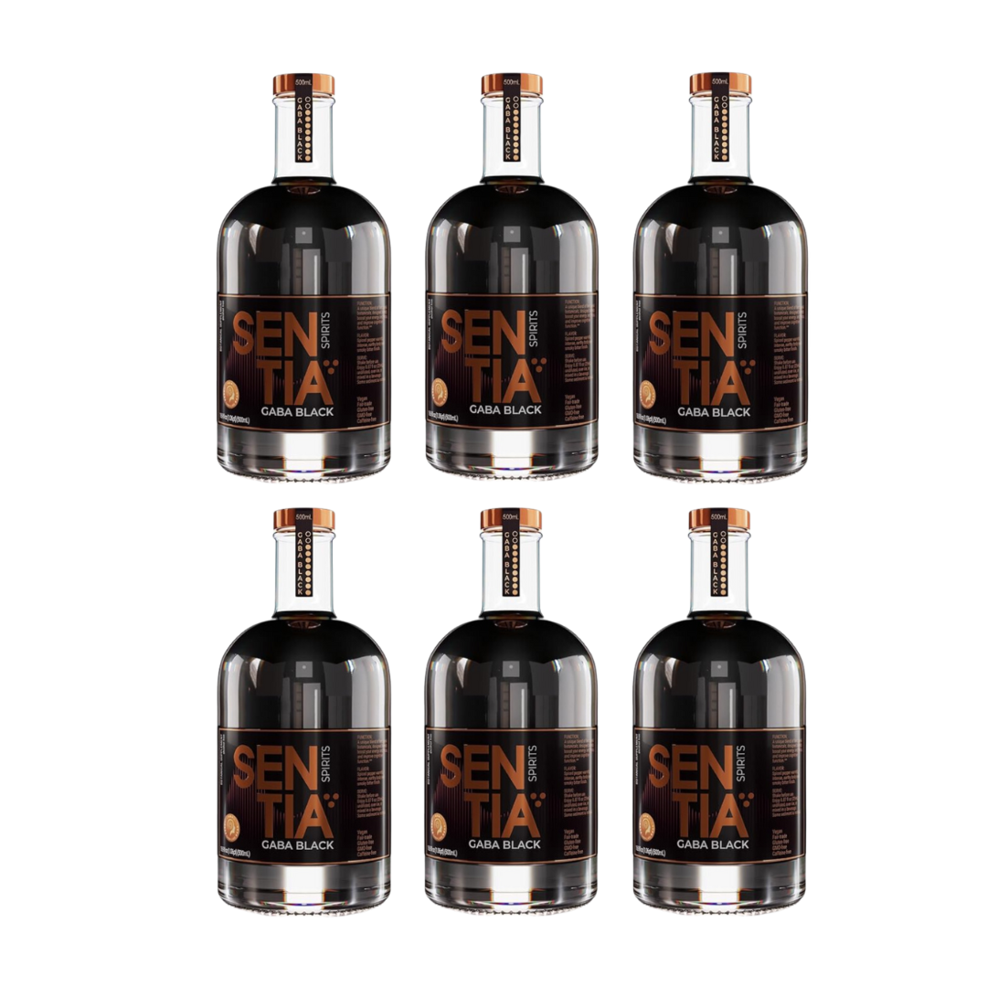 Sentia Non-Alcoholic GABA Black - Upside Drinks - Free Shipping in