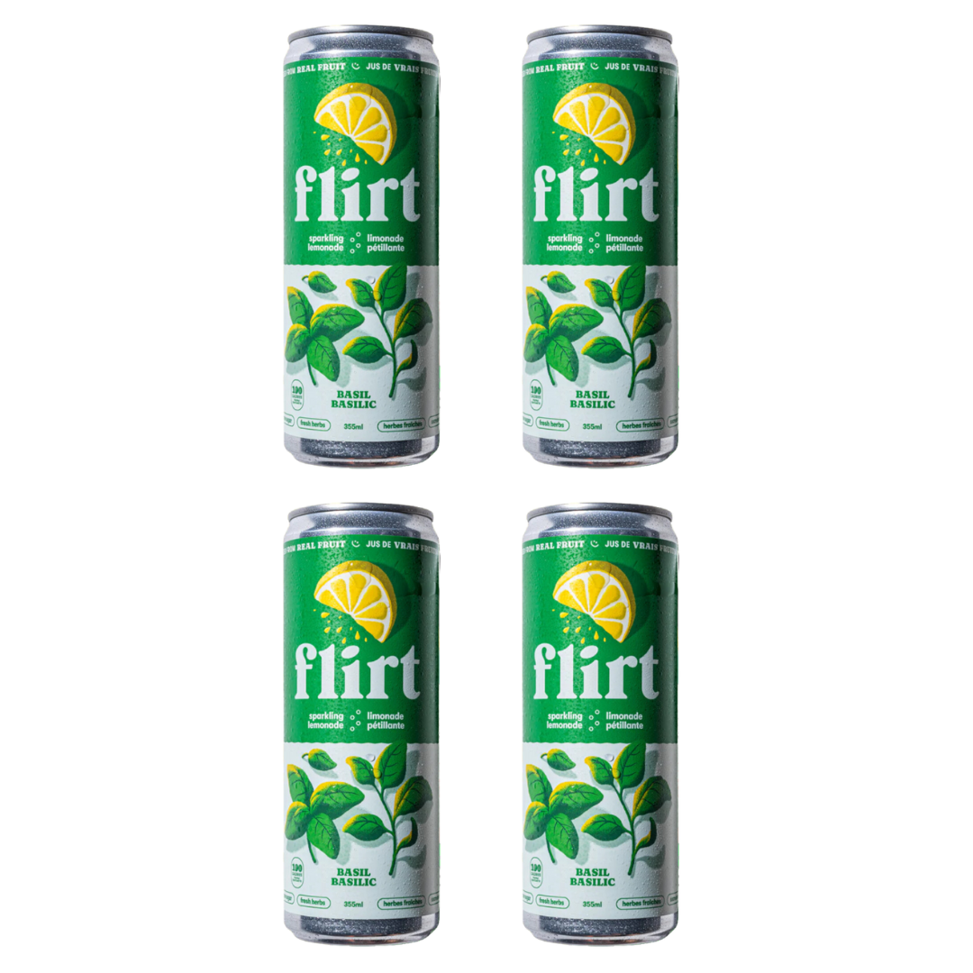 Flirt - Basil Sparkling Lemonade