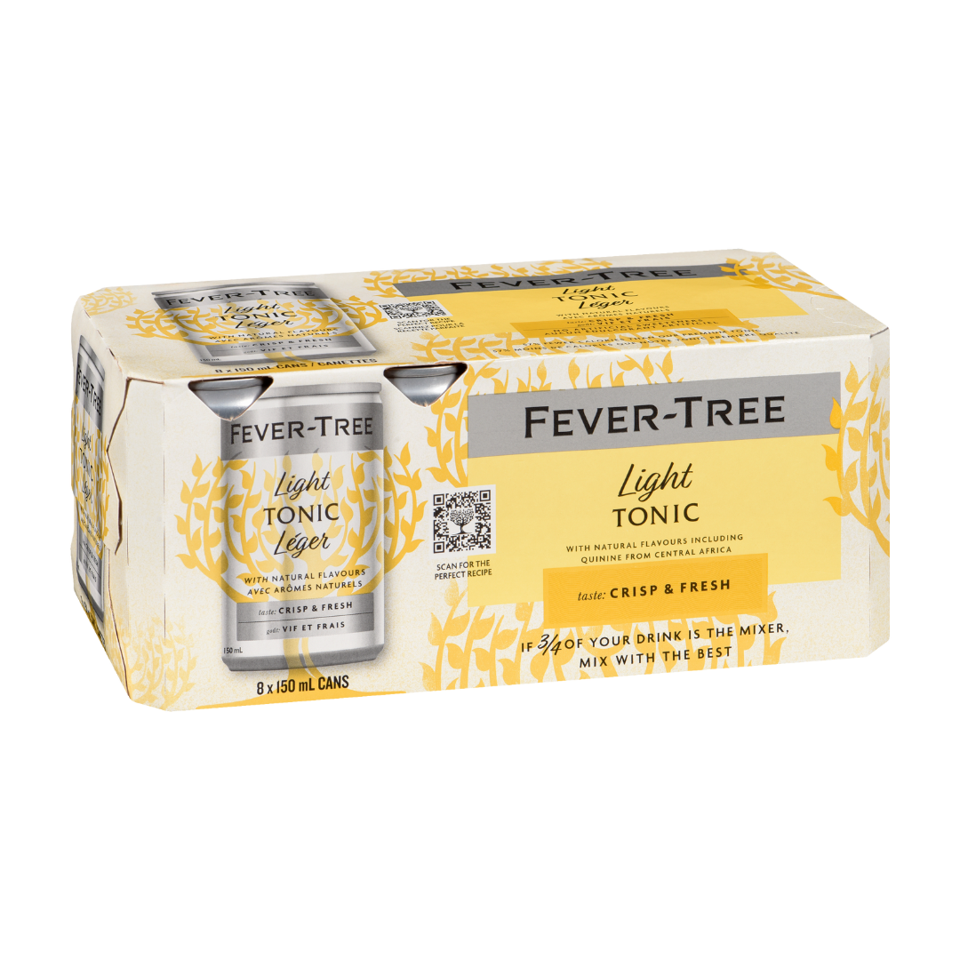 Fever Tree - Light Tonic Water (8 Pack)